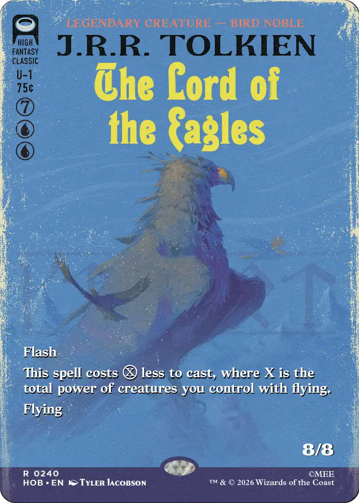 The Lord of the Eagles (Borderless) [The Hobbit] **PRE-ORDER**SHIPS 14/8/26**