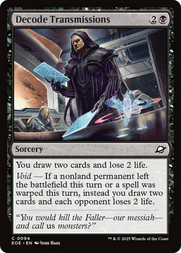 Decode Transmissions [Edge of Eternities]