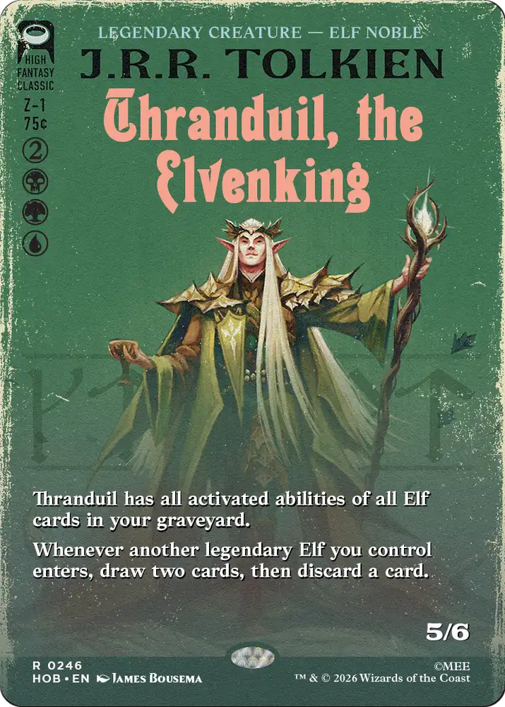 Thranduil, the Elvenking (Borderless) [The Hobbit] **PRE-ORDER**SHIPS 14/8/26**