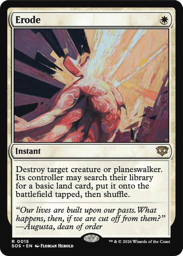 Erode [Secrets of Strixhaven]