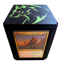 Commander Deck Box - Wolf (Neon Series)