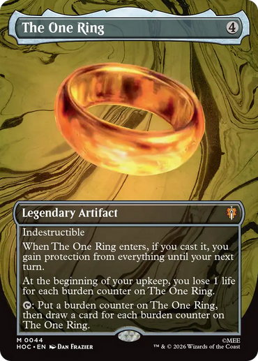 The One Ring (Borderless) [The Hobbit: Eternal-Legal] **PRE-ORDER**SHIPS 14/8/26**