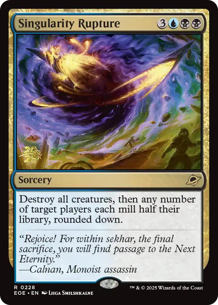 Singularity Rupture [Edge of Eternities Prerelease Promos]