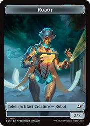 Robot // Lander (0006) Double-Sided Token [Edge of Eternities Tokens]