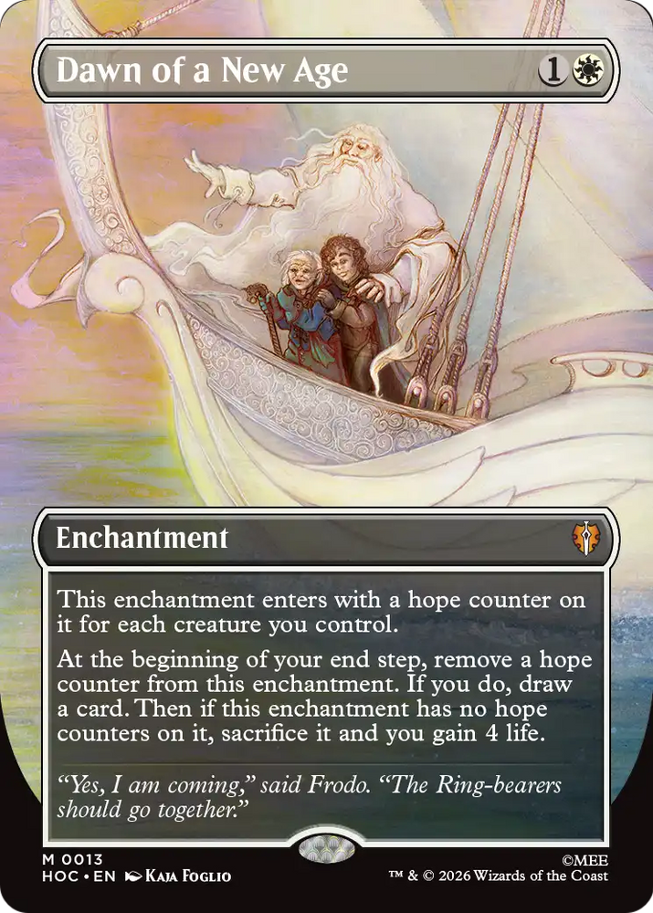 Dawn of a New Age (Borderless) [The Hobbit: Eternal-Legal] **PRE-ORDER**SHIPS 14/8/26**