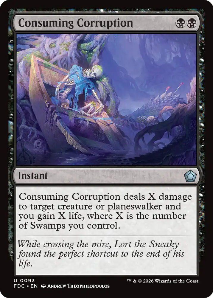 Consuming Corruption [Foundations Commander]