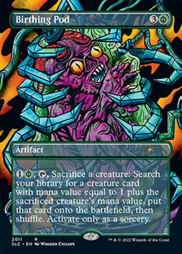 Birthing Pod (Borderless Alternate Art) [Secret Lair Countdown Kit]