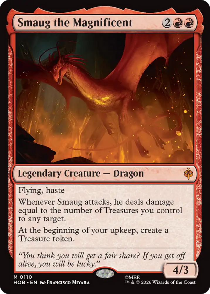 Smaug the Magnificent [The Hobbit] **PRE-ORDER**SHIPS 14/8/26**