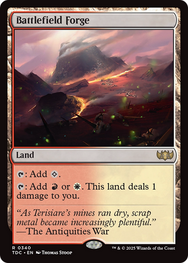 Battlefield Forge [Tarkir: Dragonstorm Commander]