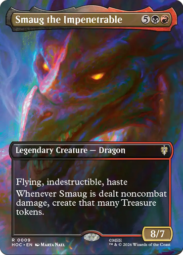 Smaug the Impenetrable (Borderless) [The Hobbit: Eternal-Legal] **PRE-ORDER**SHIPS 14/8/26**