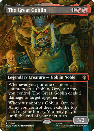 The Great Goblin (Borderless) [The Hobbit] **PRE-ORDER**SHIPS 14/8/26**