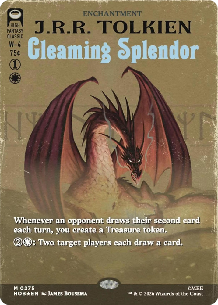 Gleaming Splendor (Borderless) [The Hobbit] **PRE-ORDER**SHIPS 14/8/26**