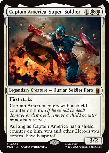 Captain America, Super-Soldier [Marvel Super Heroes] ** PRE-ORDER ** SHIPS 26/6/26 **