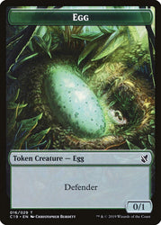 Eldrazi // Egg Double-sided Token [Commander 2019 Tokens]