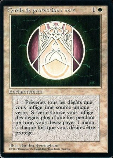 Circle of Protection: Green [Foreign Black Border]